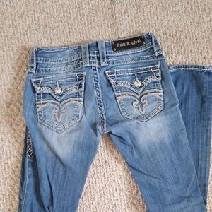 Rock Revival Women's Light Blue Boot Cut Jeans